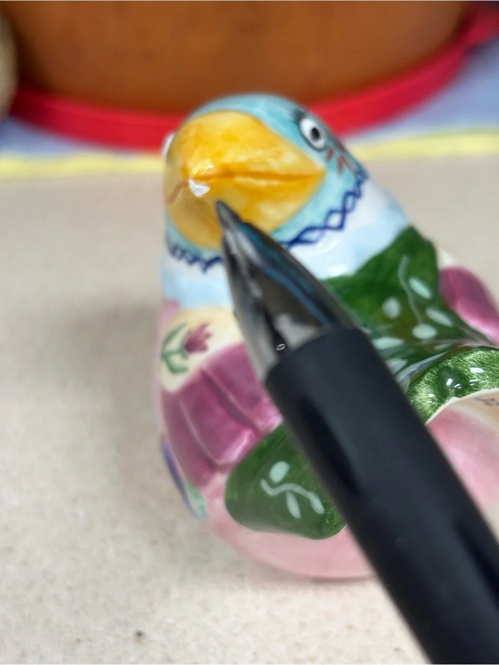 Fitz & Floyd Gypsy Chicks Ceramic Salt & Pepper Shakers. Read Description.